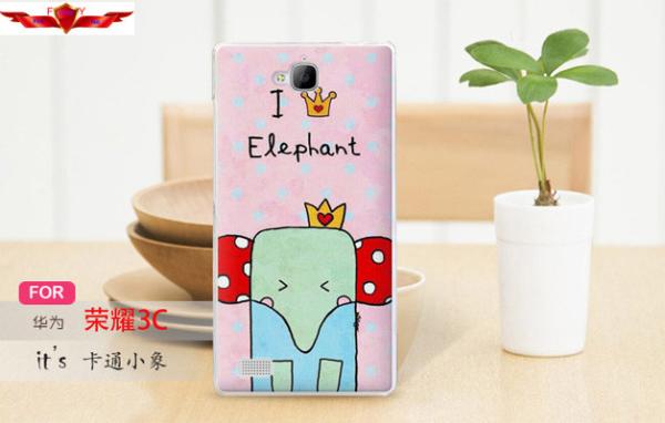 Multi Styles HUAWEI HONOR 3C PC Cover Cases Ultimate Fit
