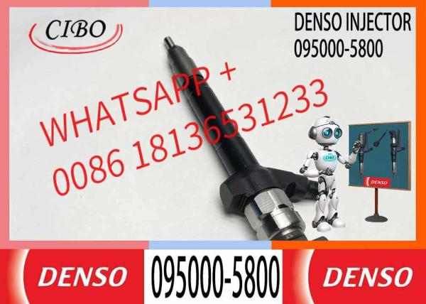 Fast Dispatch 095000-5800 095000-5801 6C1Q-9K546-AC 6C1Q-9K546-AB diesel Fuel Injector for 4HU, P22DTE, HDI Engine
