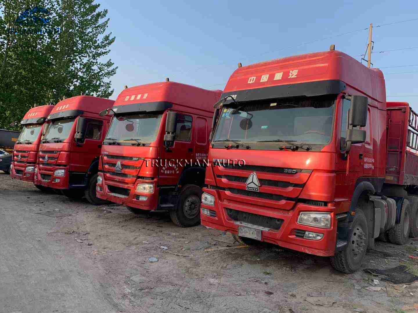 102km/H SINOTRUCK HOWO использовало тележку трактора