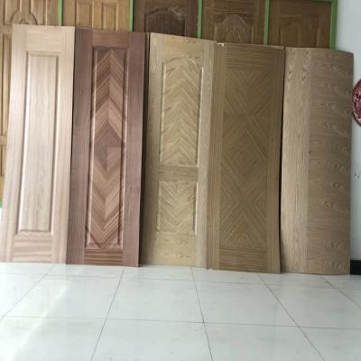Wood Grain MDF Door Skin , Interior Door Skins With Different Designs