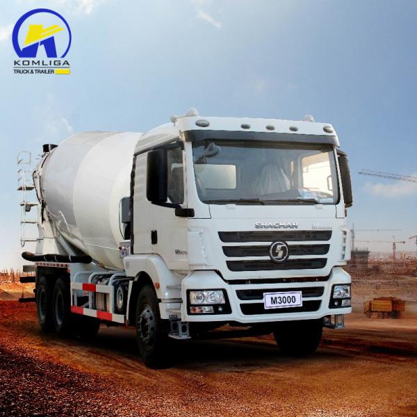 Radial Tire Design Shacman F3000 Concrete Mixer Truck for Big Construction Projects
