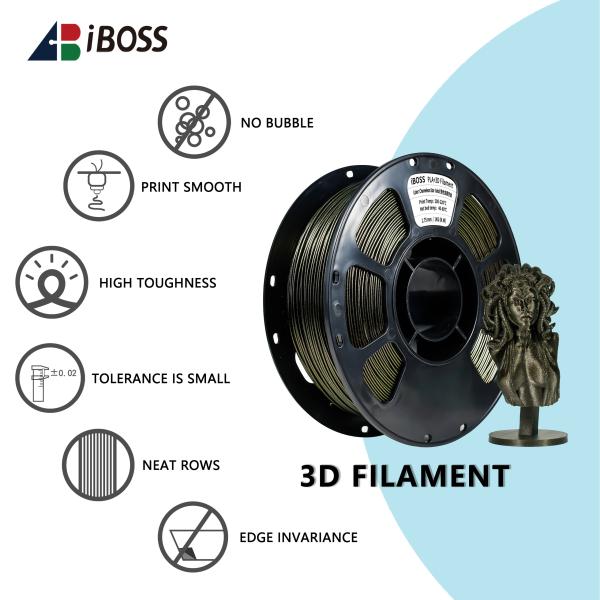 3D Printer Filament Change Star Gold PLA+ Filament 1.75mm Dimensional Accuracy +/- 0.02mm