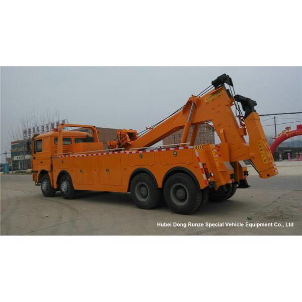 SHACMAN F3000 40Ton Wrecker Tow Truck , Heavy Duty Recovery Trucks
