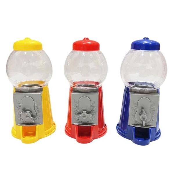 Function Candy vending machine Metal Gumball Machine Kids plastic candymashine two models