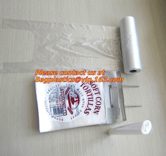 Tall Kitchen Bags With Handles, Reusable And Disposable Grocery Bags Biodegradable, BPA-Free Plastic Grocery Bags