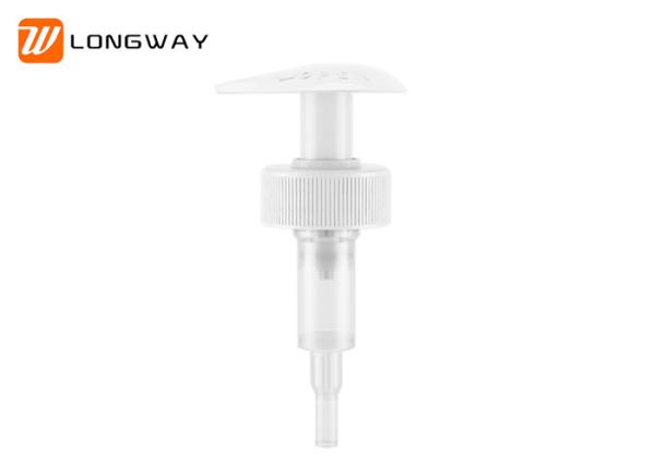 Cute Shape Plastic Lotion Pump For Cosmetic Packaging Non Spill Customized Size