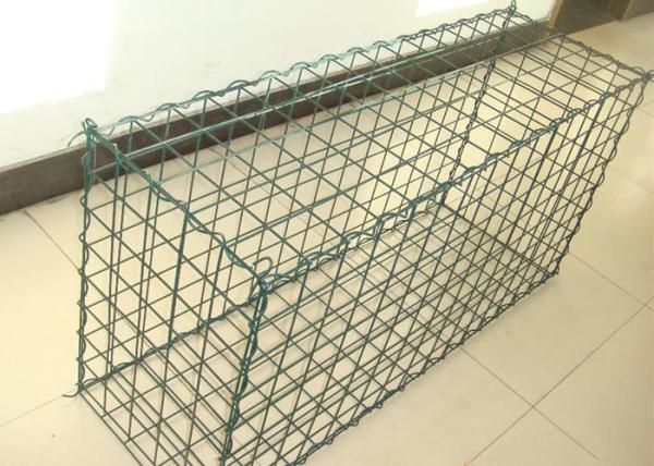 4mm Diameter 2.0x1.0x0.5 Welded Gabion Mesh Baskets Anti Erosion