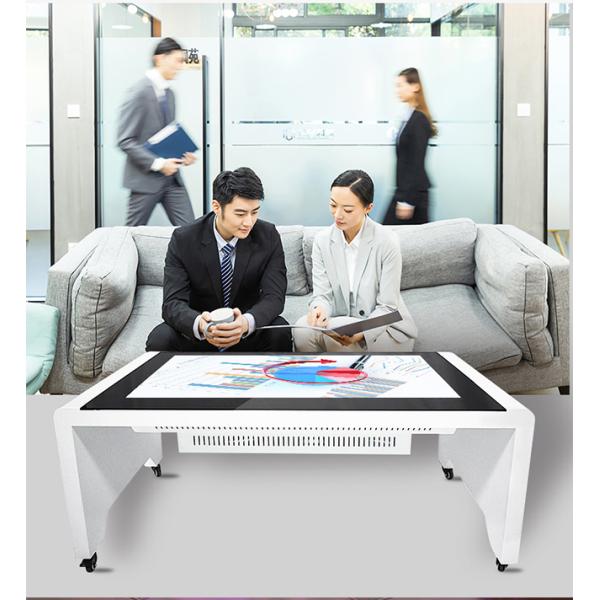 Mesa de centro interativa do tela táctil de 55 polegadas para Conferenc/jantar/exposição/barra