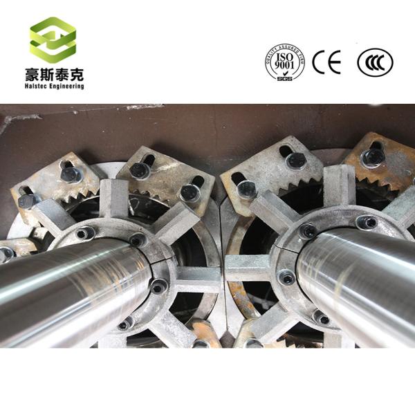 Máquina de moldeado de ladrillos de arcilla de vacío de doble etapa motorizada 28000-35000 ladrillos/hora