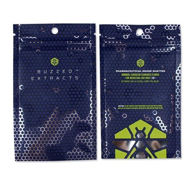 Custom Print Aluminium Foil Zipper Plastic Bags for Sponge Packing