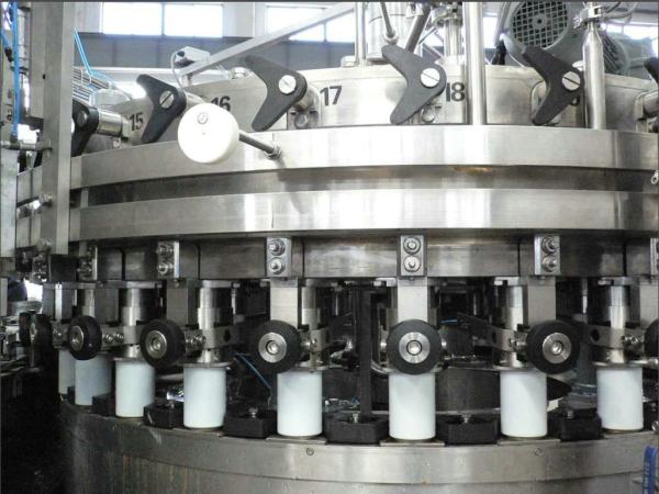 Bebidas da energia de alumínio, cerveja Pop pode Rotária automática de enchimento máquina 1, 500BPH (330 ml)