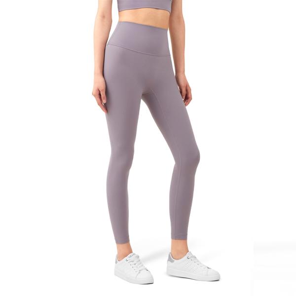 Colourful High Waisted Seamless Gym Leggings Snagging Resistance