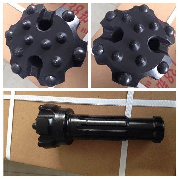 Высокие буровые наконечники DHD3.5 битов Dia100mm давления DTH обычные для отверстий и карьера взрыва