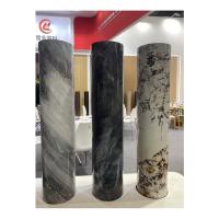 Custom Marble Design Self-Adhesive PVC Decorative Film For Kitchen Cabinet Table Top