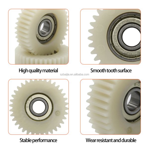 Easy Installation Electric Bike Gear Nylon Gear Ratchet Electric Bike Parts