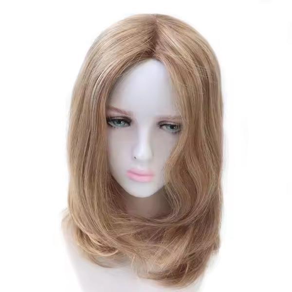 Ready to Ship Alopecia Wigs highest human Hair Silk base Kosher Wigs Cuticle Aligned medical wig