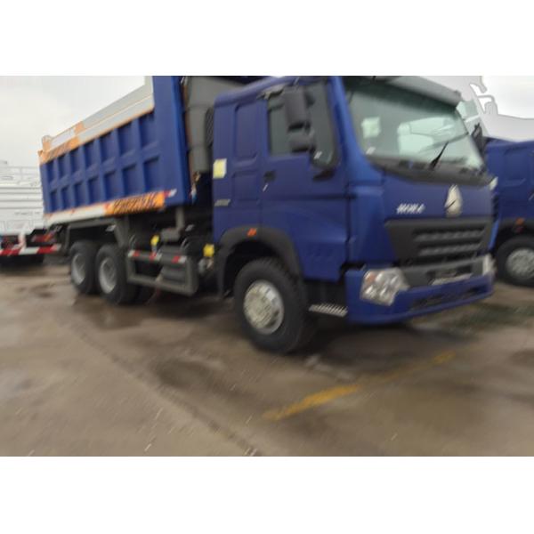 10 Wheels SINOTRUK Dump Truck LHD 371 HP 20CBM 30 - 40 Ton HYVA Hydraulic Cylinder