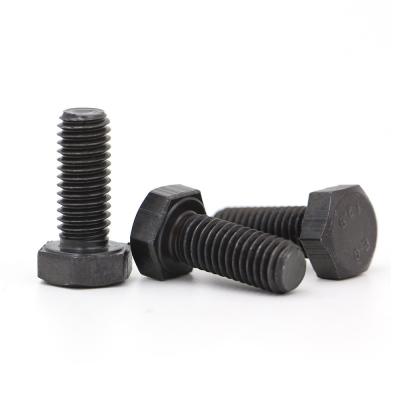 Stainless Steel Grade 12.9 Black Zinc Hex Head Bolts For Industrial Applications