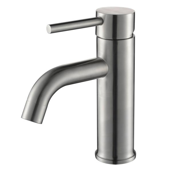 Hotel Hot And Cold Splash Proof Bathroom Vanity Faucets Stainless Steel