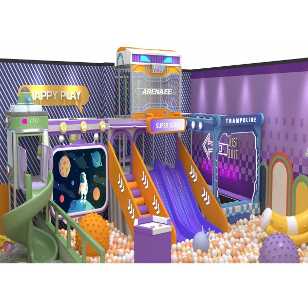 Mini Themed Indoor Playground Park Soft Kids Naughty Castle for Commercial