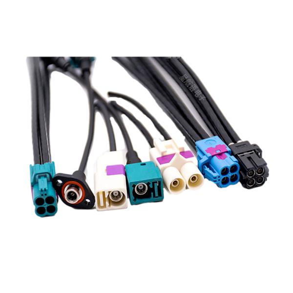 50cm Length Overmolding Cable Assemblies Waterproof For 360 Degree Camera