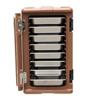 120L Front Loading Rotomoulded Products GN filtra a caixa quente isolada com rodas
