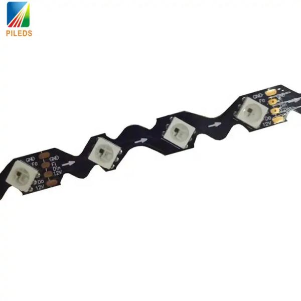 Bendable LED Pixel Strip Smd 5050 S Shape 48LEDs/M for advertising Sign