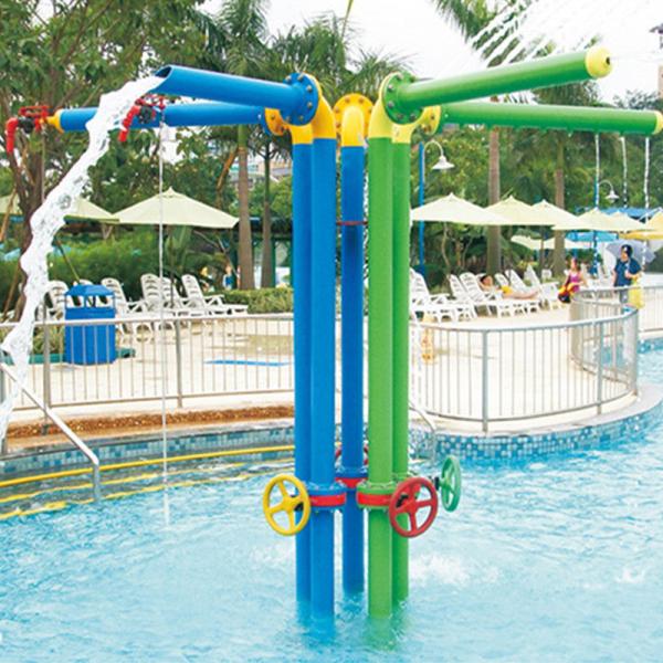 Frog Mushroom Water Park Splash Pad Outdoor Water Play Equipment