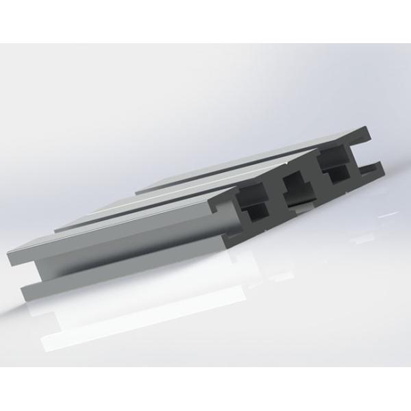 Customized 15 * 60 T Slot Extruded Aluminum Framing Systems Natural Anodized