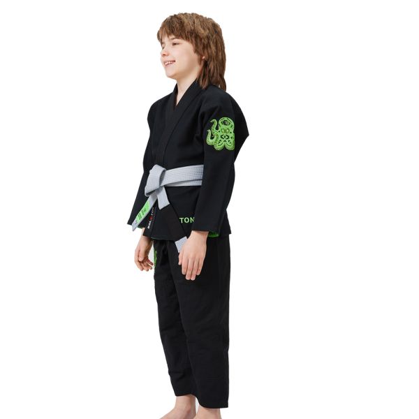 Pearl Weave Lightweight Jiu Jitsu Gi For Boys With 350 GSM Fabric And Custom Design