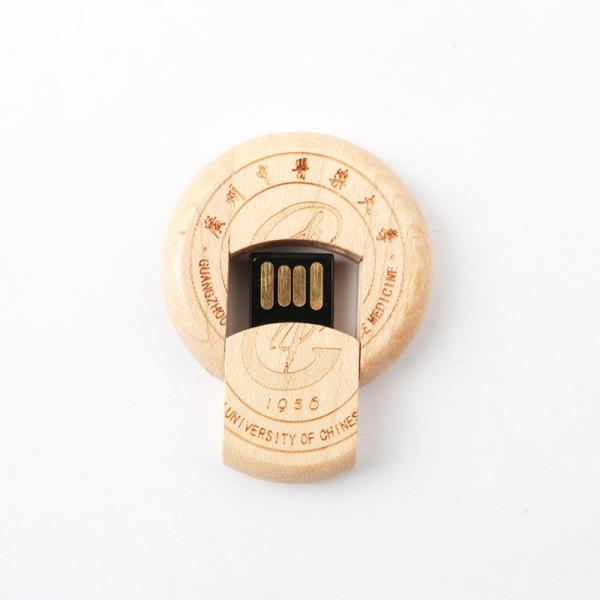 360 логотип привода 2,0 USB извива Drgee деревянный внезапный 15MB/S выбивая