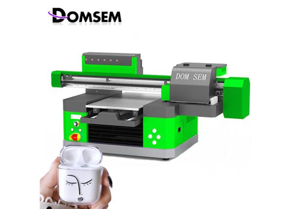 Domsem Airpod Case Cover Uv Flatbed Printing Machine , Dual Heads Print Machine