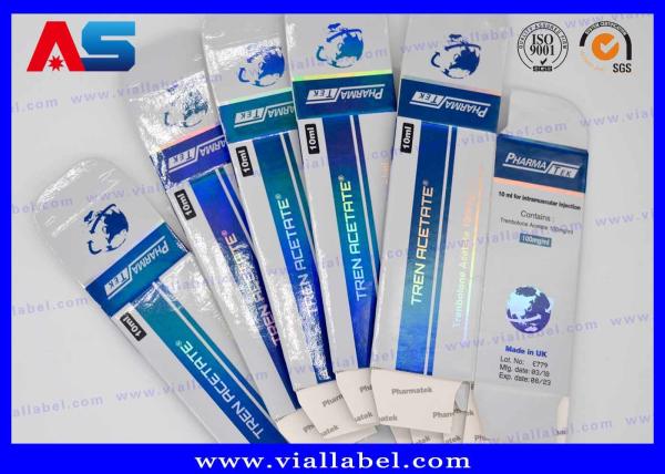 Oil Vial Box 20 Ml Vial Packaging Boxes / Medicine Paper Box Labels Of Diamond Pharmceutical