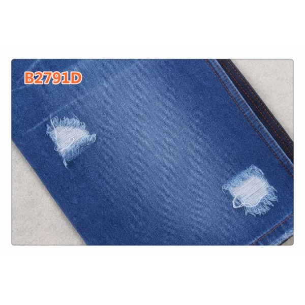 China Factory Soft 100 % Cotton Denim Jeans Fabric Textile