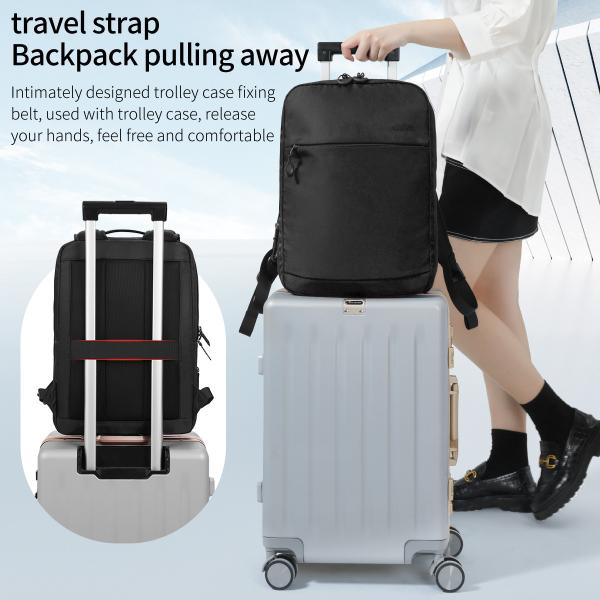 T-B9013 Expandable Large Capacity Waterproof Nylon Travel Outdoor Bagpack Laptop Backpack Men women