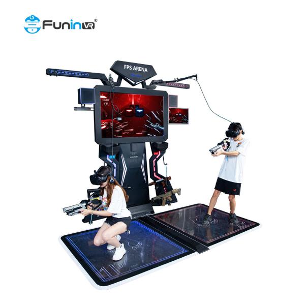 Jogo do tiro da chapa metálica VR FPS que compete o simulador de voo da máquina de jogo 9d