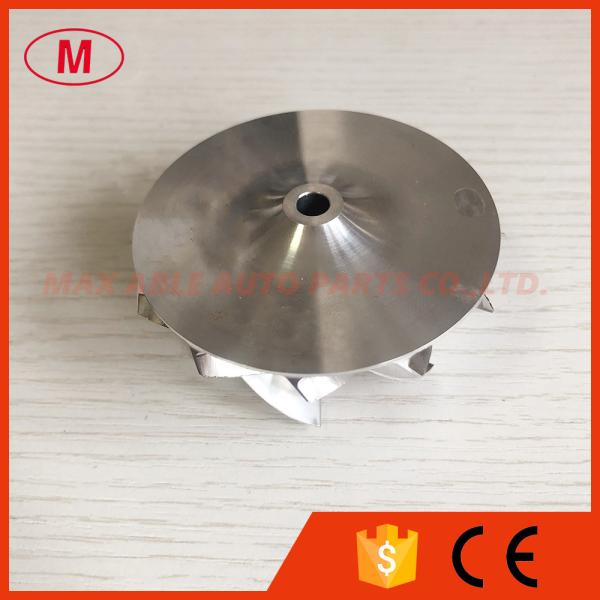 S100-EFR 53.90/67.00mm 1167-123-2000 6+6 blades performance Billet/milling/Aluminum 2618 compressor wheel for EFR6758