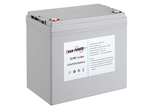 6V / 4AH 12V / 38AH Lithium Solar Batteries , Lithium Battery Pack Built In LiFePO4 Battery