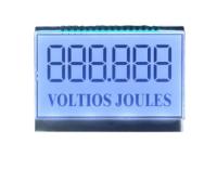 Display LCD de 7 segmentos de 6 dígitos personalizado de 5.0V HTN Transmisor 16PIN