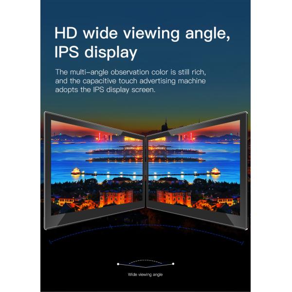 4G LTE Option RK3399 Wall Mounted POE Touchscreen Full HD 17.3 inch Android Tablet