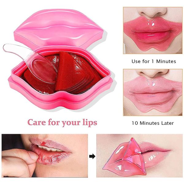 Private Label Natural Ingredient Crystal Lip Mask Hydrating Nourishing Non Sticky