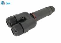 Tipo 3 canal 2 de Y 3 4 5 Pin Waterproof Electrical Connectors Ip 68 250v 16~24a