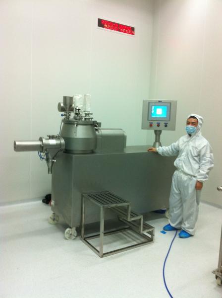 SS304 AISI316L Lab Rapid Mixer Granulator Machine 2L - 50L Interchangeable
