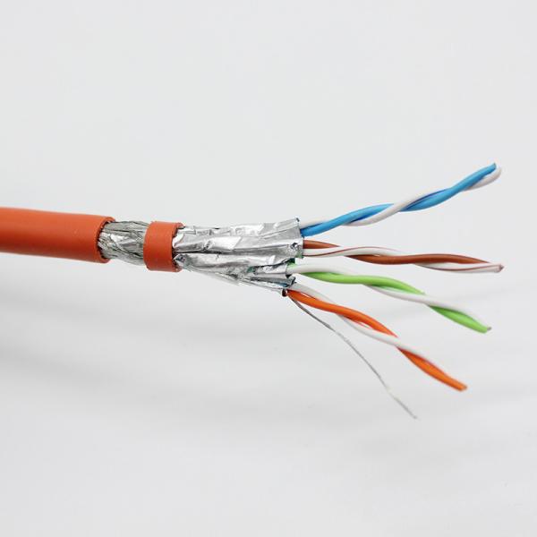 China Fábrica Cat7 Cobre puro 305m cabo Ethernet de rede LAN exterior Cat 7 cabo Sftp