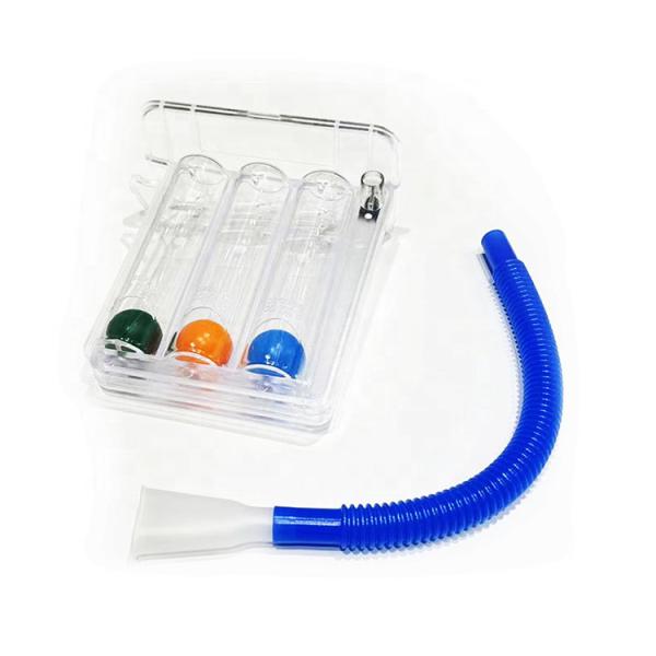 Спирометры очищая дыхательный прибор Exerciser дыхания легких устранимый