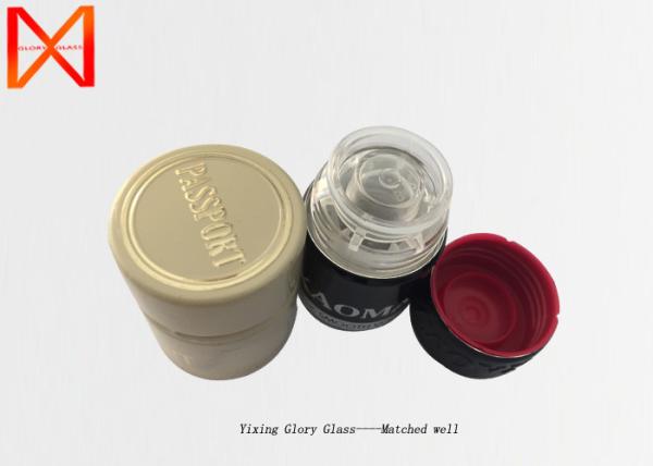 Shinny Smooth Surface Aluminum Bottle Caps 100% Recycled SGS FDA Certificate