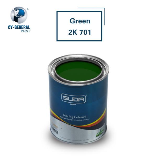 Gloss 2k Acrylic Car Paint High Coverage Car Paint Green Metal Paint