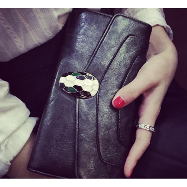 European and American fashion female long section of the leather wallet phone purse zipper hand bag large capacity