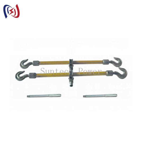 Tendeur à crochet double en aluminium 10-50KN pour le tirage de conducteurs