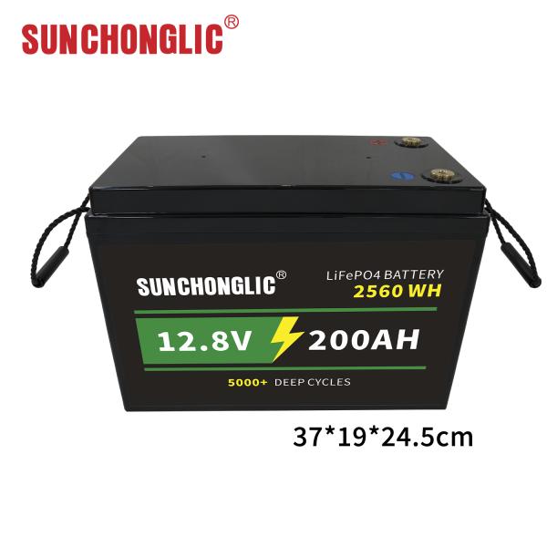 Rapid-charge 12.8v 200ah Lifepo4 Battery | Long-lasting & High-efficiency Power